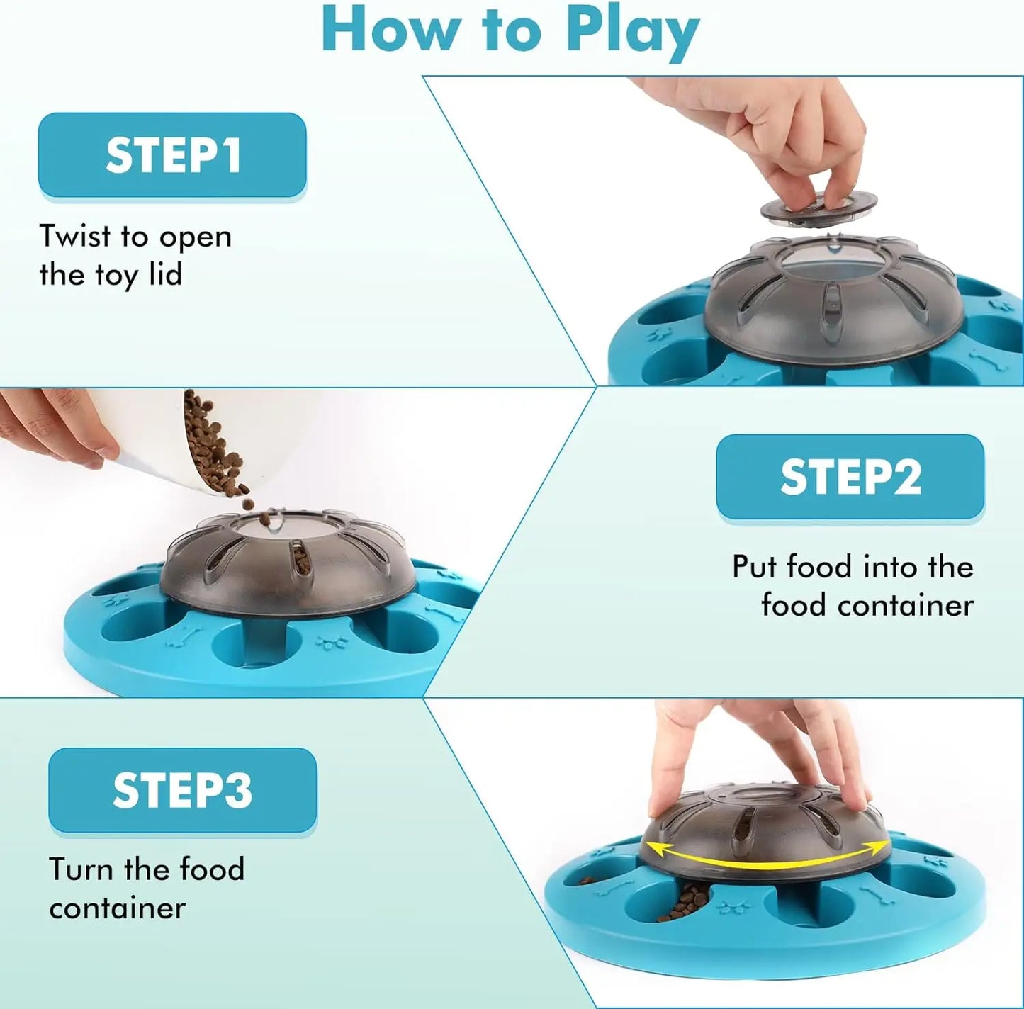 Interactive Dog Puzzle Toy - Boost IQ & Enrichment