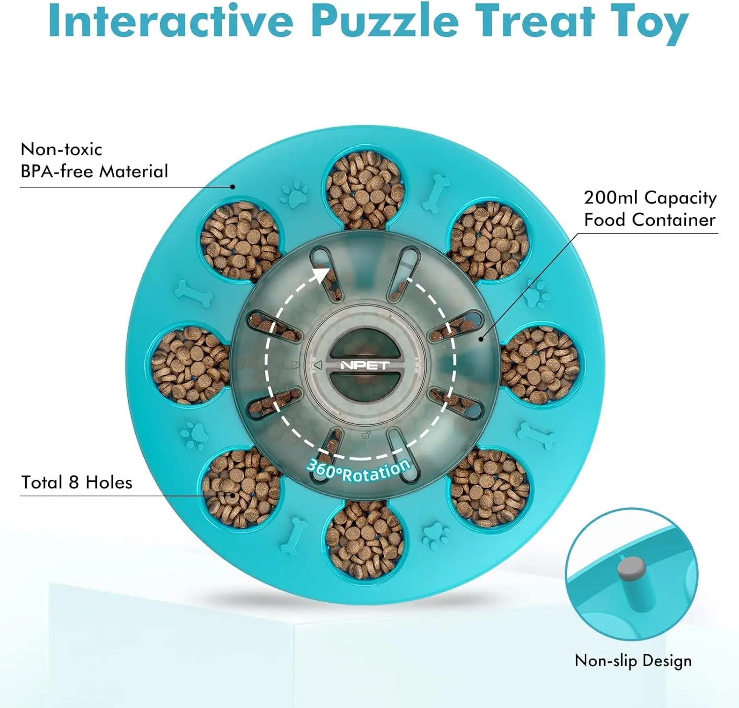 Interactive Dog Puzzle Toy - Boost IQ & Enrichment