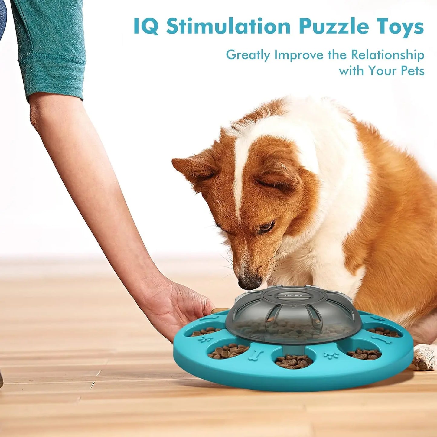 Interactive Dog Puzzle Toy - Boost IQ & Enrichment